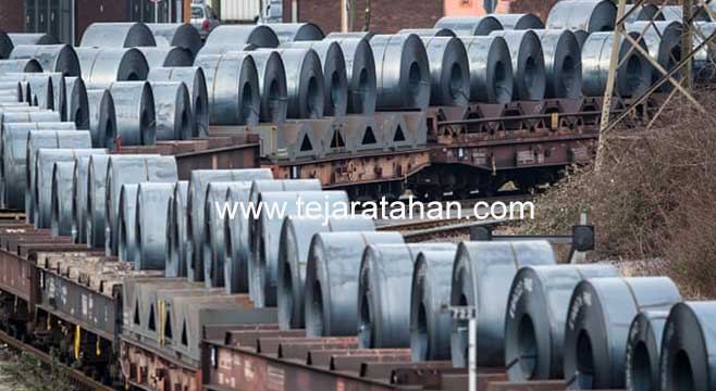 صادرات فولاد به کشورهای همسایه